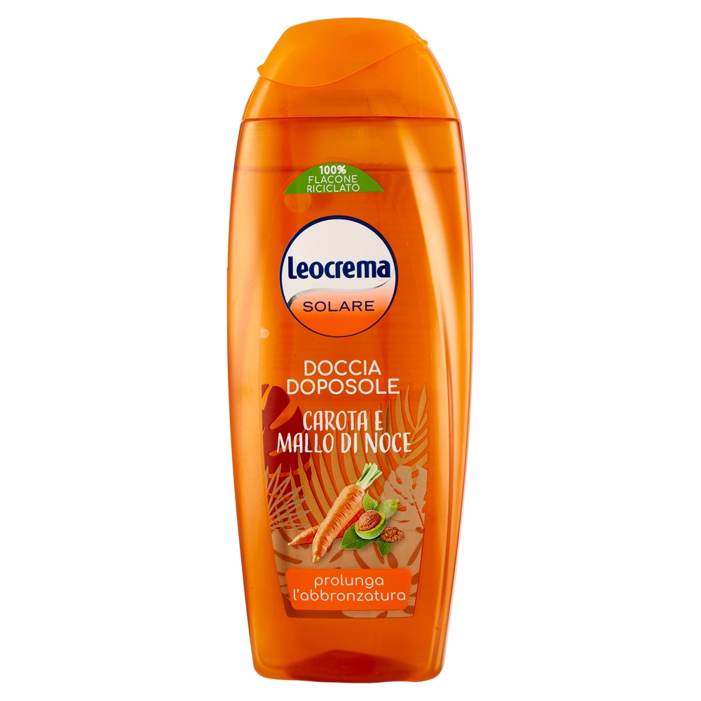 Leocrema Solare Doccia Doposole Carota e Mallo di Noce 250 ml